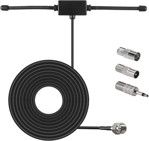 Indoor radio antenna with 4 - fm,